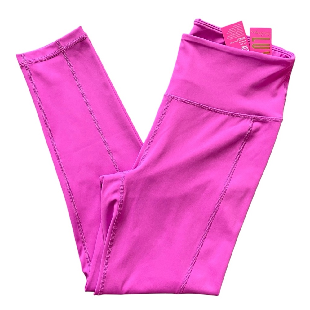 *NWT* UPF 50+ Luxletic 24" Weekender High Rise Legging Wild Fuscia - Picture 5 of 16